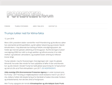 Tablet Screenshot of forskeren.dk